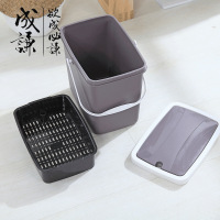 禧天龙 家用小号茶水桶