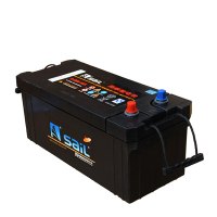 风帆蓄电池 12V适配叉车船用车工程机械汽车电瓶 6-QW-100(720)-R 100Ah 720A 1个