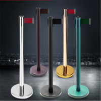 不锈钢一米线隔离带栏杆座警戒栏