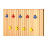 柳桉攀岩板 YC 定制树屋荡桥分解配件 1200*900*850mm