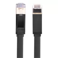绿联 UGREEN 11261 七类扁平网线 CAT7 7类屏蔽双绞 网络连接线 电脑网络跳线 成品网线 2米