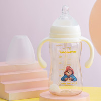 帕丁顿熊/PADDINGTON PPSU婴儿奶瓶防胀气宝宝奶瓶240ml 白色