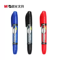 晨光记号笔双杰MG2110红(12支/盒)