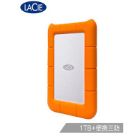 希捷 莱斯LaCie 1TB Type-C/USB3.1 移动硬盘 Rugged 2.5英寸(计价单位:套)