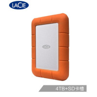 希捷 莱斯 LaCie 4TB Type-C/SD卡槽 移动硬盘 Rugged 2.5英寸(计价单位:套)