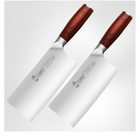 巧媳妇(SMARTWIFE) 不锈钢厨房刀具 切片切菜斩切两用 涛声系列家用菜刀 切片刀(XF)