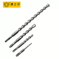 鹰之印 方柄四坑电锤钻头冲击钻头穿墙水泥钻头冲击钻咀49074
