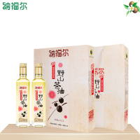 纳福尔野山茶油经典特制礼盒500ml*2