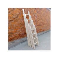 加粗实木梯 加强直梯4.5米 货期15天