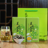 吾家(WU JIA) 茉莉花茶叶绿茶 茉莉浓香型250g*2罐