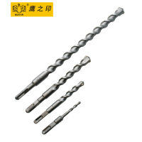 鹰之印 方柄四坑电锤钻头冲击钻头穿墙水泥钻头冲击钻咀49073