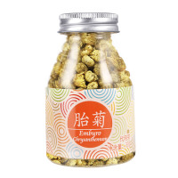 虎标胎菊30g 菊花茶 花草茶 花茶 菊花茶 桐乡胎菊 菊花瓶装