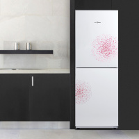 美的(Midea) BCD-169CM(E)双门冰箱 家用冷藏冷冻小型冰箱