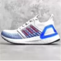 阿迪达斯跑步鞋EG0712白蓝色