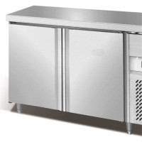 鲁宝 冷藏工作台1800*800*800 银白色