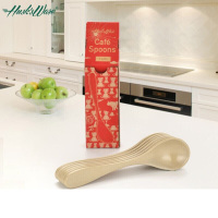 壳氏唯(HUSKS WARE) 壳氏唯环保稻壳咖啡勺 成人汤勺茶勺 咖啡勺五只装