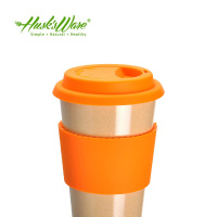 壳氏唯(HUSKS WARE) 壳氏唯 天然稻壳 咖啡杯情侣杯 马克杯 杯子带盖