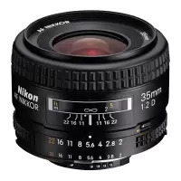 尼康(Nikon) AF 35mm f/2D 尼康卡口 52mm口径 广角定焦镜头(XF)