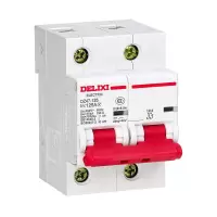 德力西 DELIXI ELECTRIC 小型断路器DZ47-125 1P D型 100A(包装数量 1个)