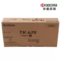京瓷(KYOCERA)TK678原装墨粉碳粉墨粉盒仓墨盒 单支装