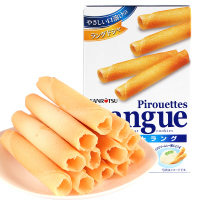 日本进口 三立牛油蛋卷(两盒装)