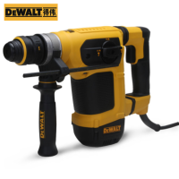 得伟(DEWEI)4KG 32mm 多功能L型四坑减震电锤附三爪快换夹头 D25414K-A9