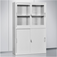 儒佳 zz-E011钢制文件柜4门 1800*1180*390(0.8mm厚度)