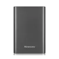 纽曼（Newsmy）2TB USB3.1（Type-C）移动硬盘 明月 2.5英寸 烟雨灰