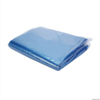 DA4046 垃圾分类袋大号干湿垃圾分类袋彩色塑料平口袋 蓝色 80*100cm（50个） /包 SN
