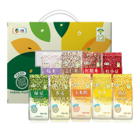 中粮金盈珍粹杂粮礼盒(绿豆、荞麦米、红小豆、小米、糯米、红糙米、玉米糁 、黄豆、薏米仁)
