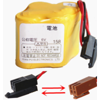 理士 BR-2/3A GCT4A 6V机床电池中心电池(单位:个)