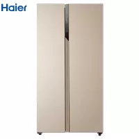 海尔(Haier)BCD-541WDPJ 541升对开门家用电冰箱 分层多路送风 风冷变频无霜 DEO净味 深林棕