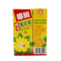 椰树牌蜂蜜菊花茶乐利装245ml*24盒/箱