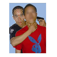 先锋连 打靶靶纸 半身靶纸 20张