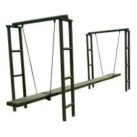 先锋连 单人浪木