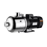 新界 不锈钢卧式单相离心泵 BW16-2 静音高压力水泵 220V 圆筒式 轻型卧式多级离心泵 一台