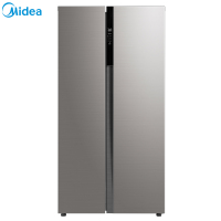 美的（Midea）BCD-525WKPZM(E) 星际银 525升对开门电冰箱 变频节能 风冷智能家用双开门冰箱