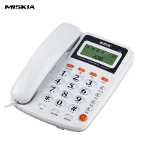 美思奇 MSQ8018 来电显示电话机 固定电话座机 家用办公电话 免电池