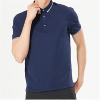 男湿吸速干POLO1011藏蓝