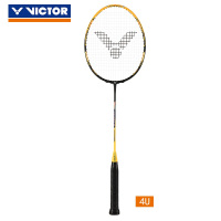 威克多 羽毛球拍单拍碳纤维进攻类羽毛球拍 哥伦比亚系列 COLUMBIA-6 COLUMBIA-VI-4U(芒果黄)