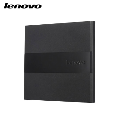 联想Lenovo配件8倍速 USB2.0外置光驱 DVD刻录机移动光驱DB75-Plus黑色