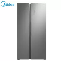 美的(Midea)BCD-630WKGPZV冰川银 微晶一周鲜 智能除菌 风冷无霜 家用大容量对开门电冰箱