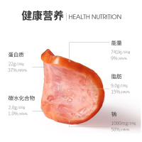 双汇 肘花小火腿 85G*5支