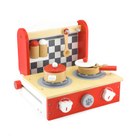 卫嘉(VIGA) 格林50232 桌上厨具套儿童玩具灶台勺子铲子调味罐橱柜小孩过家家宝宝做饭男孩女孩仿真厨具