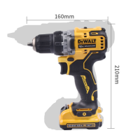 得伟(DEWEI)12V紧凑型锂电无刷充电式电钻起子 1*2.0Ah电池套装DCD701MD1E-A9