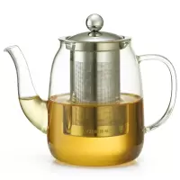 Zs-cuk 绿珠lvzhu G325 850ml茶壶玻璃茶具 大容量过滤煮茶器 加厚耐热烧水壶