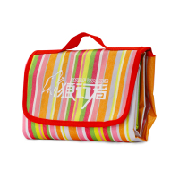 WQSC 狼行者 野餐垫 牛津布户外加厚加宽防潮垫休闲垫子 春游郊游野餐垫 LXZ-4004颜色随机