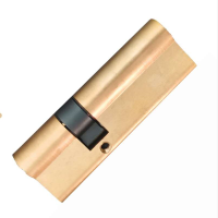 防盗门锁芯 金色