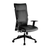 永立办公家具办公椅子 // 头层牛皮 640*580*1080(1180)