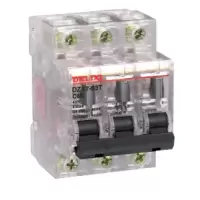 德力西 DELIXI ELECTRIC DZ47 3P C 63A 小型断路器 DZ47 透明壳 3P C 63A